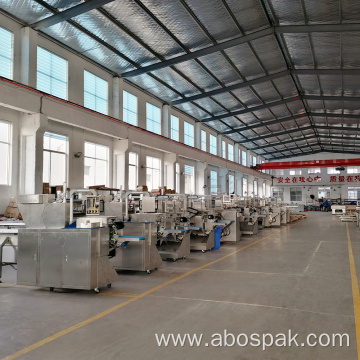 Burger Bun Automatic Feed Pouch Packing Machine Production